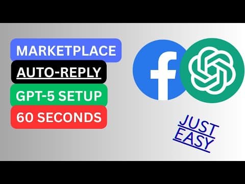 Reply Now Facebook Marketplace Auto Reply Setup - Start in 1 Minute | GetReplyNow ...