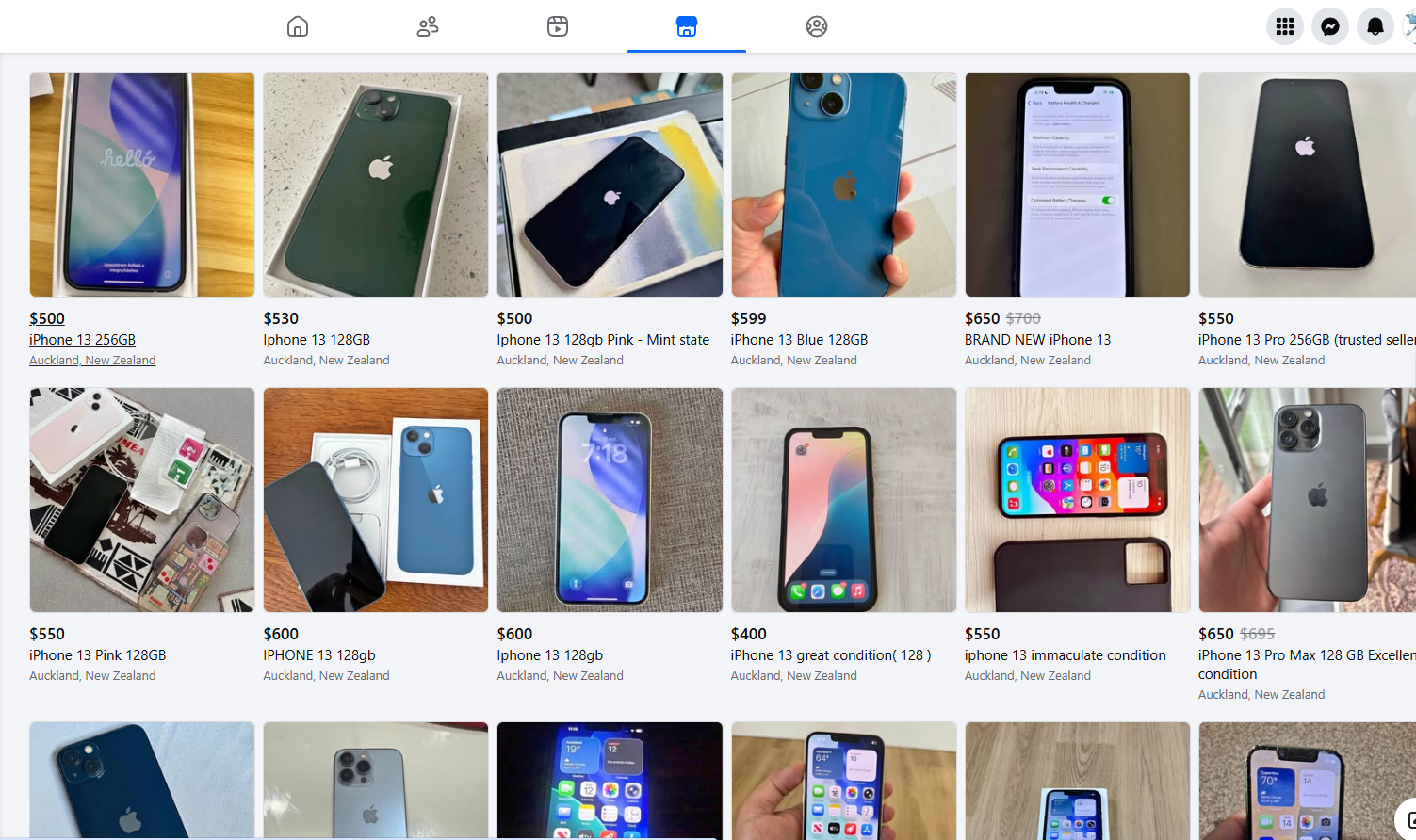 Multiple iPhone listings using one chatbot setup